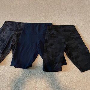 Lululemon align super high rise shorts